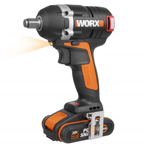 Worx WX279 - Llave Impacto Brushless 20V 2.0Ah (2 bat)